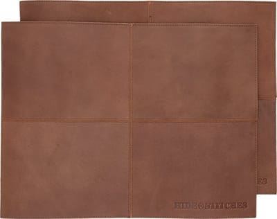 Hide & Stitches barbecue / grill Overige accessoires - 100% Leer - Bruin