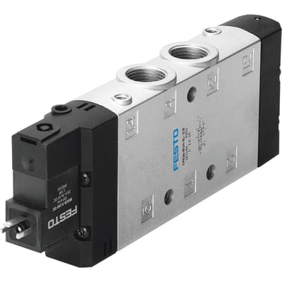 Festo 5/2 Monostabiel Lucht Magneetventiel G3/8 2900L/Min - 163166