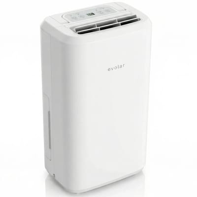 Evolar Luchtontvochtiger - 12L per dag - met Vochtindicator & Timer - Slaapkamer, Badkamer, Woonkamer - Dehumidifier - EVO-DH1200