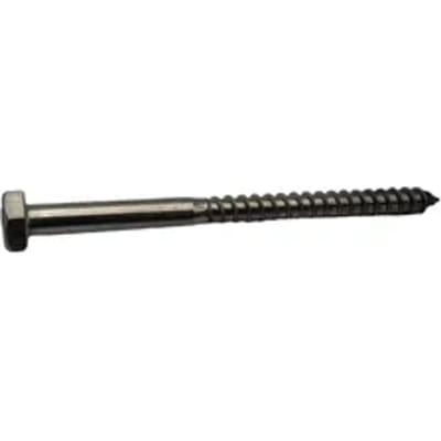 Sencys Houtdraadbout M6x80mm Per 4 R.v.s.