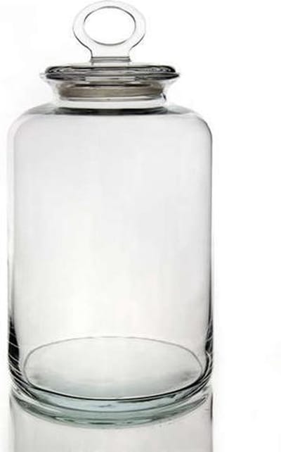 Pasabahce voorraadpot met glazen deksel 1,5 liter