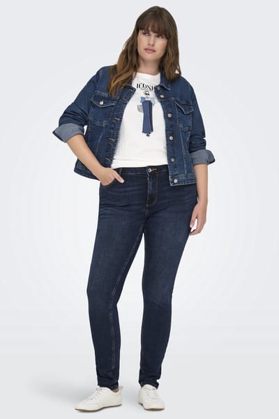 ONLY CARMAKOMA - CARWILLY REG SKINNY DNM REA2600 NOOS - Meisjes - Jeans