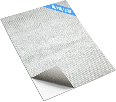Extra Dikke Aluminiumfolie Isolatie voor Verwarming en Bescherming (60x60 cm)