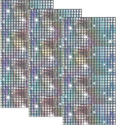 3 Stuks Disco Party Tafellopers Glittergordijnen 200 x 100 cm Zilver Lametta Glitter Pailletten Tafelloper voor Verjaardag Feest Afstuderen Bruiloftsfoto Achtergrond