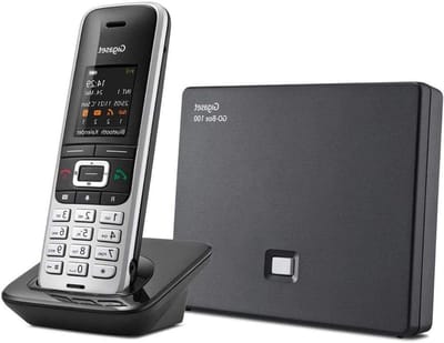 Draadloze Telefoon - DECT Telefoon Antwoordapparaat - Thuis Bellen - Hybride Netwerk - 500 Minuten Opname - Platina Zwart