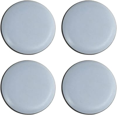 Meubelschuivers Set - Verhuis Hulpmiddelen - Meubels Verplaatsen - Herbruikbaar Duurzaam Materiaal - 25 mm Rond - Grijs