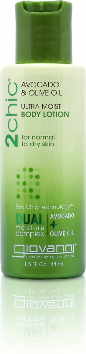 Giovanni Cosmetics - 2chic - Ultra-Moist Body Lotion with Avocado & Olive Oil - (Travel) 44 ml
