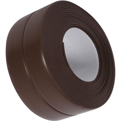 3 Kleuren 3,2M Lengte Zelfklevende Bad- en Muurafdichtingsstrip Spoelbak Randafwerking Keuken Nieuw 38mmx3.2M brown