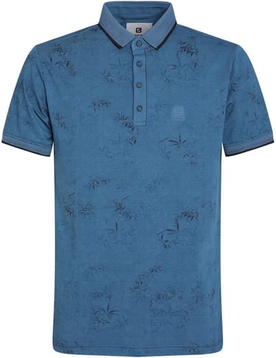 Gabbiano Poloshirt Polo 235529 0003 Petrol Mannen Maat - S
