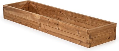 WITBOSCH - Plantenbak - 210 x 57 x 25 cm - Modulair design - Thermowood