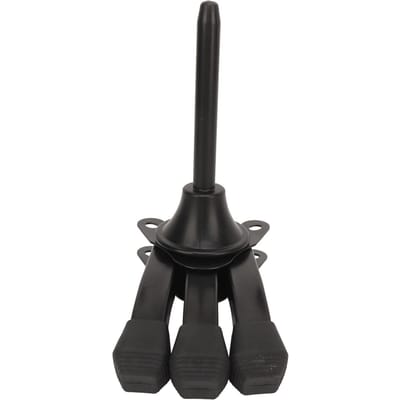 Fluit Klarinet Statief Houder Standaard Opvouwbaar Draagbaar Blaasinstrument Standaard voor Hobo black