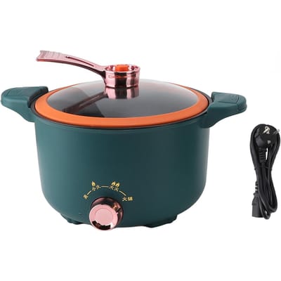 Micro Snelkookpan 600W Multifunctioneel 3L Grote Capaciteit Anti Droogkoken Anti Aanbaklaag met L(for 6.5-9kg) gray