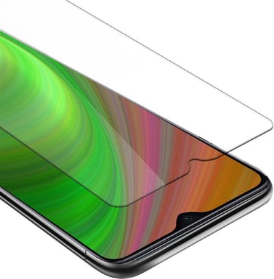 Cadorabo Screenprotector geschikt voor Xiaomi RedMi NOTE 8 PRO - Pantser film Beschermende film in KRISTALHELDER Geharde (Tempered) display beschermglas in 9H hardheid met 3D Touch
