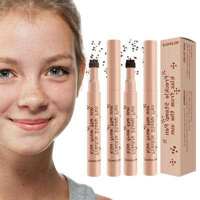 Sproeten Stiften - Nep Sproeten Pen - Natuurlijke Make-up Creëren - Sneldrogend Waterdicht - 2 stuks - Bruin