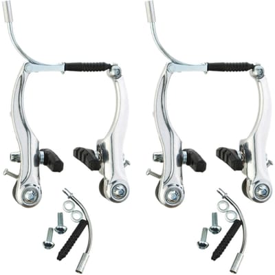 2 Paar Fietsremmen Set Universele Voor- en Achterremmen Kit Mountain Racefiets V-Rem Set Voor Fietsen Fietsonderdelen CN
