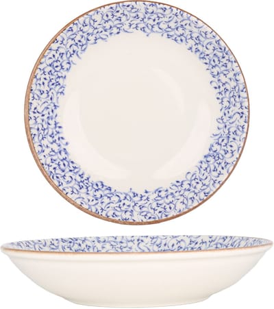 By Bone Diepbord - Edera - Porselein - 25 cm (1300cc) - set van 6