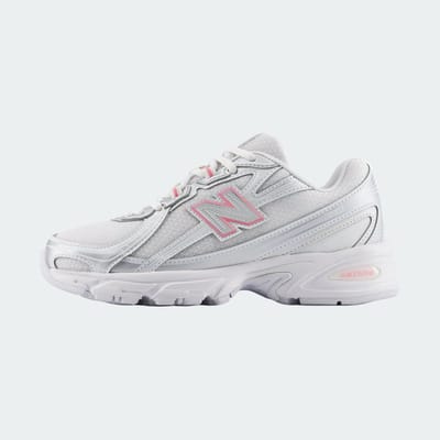 New Balance 740 - GS - Silver Metallic Signal Pink - Maat EU 35.5