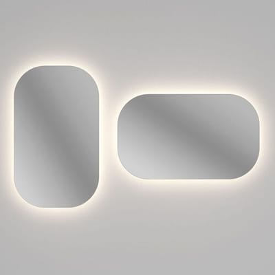 Sanipa bathroom mirror LUNA 60x100 cm LED for room switching