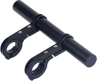 ZenXstore Stuurverlenging - Universele 20 cm Uitbreiding voor Alle Fietsen, Elektrische Steps (Ninebot Segway, Xiaomi, etc.), Fatbikes - Ideaal voor Fietslicht, Snelheidsmeter, GPS, Sportcamera