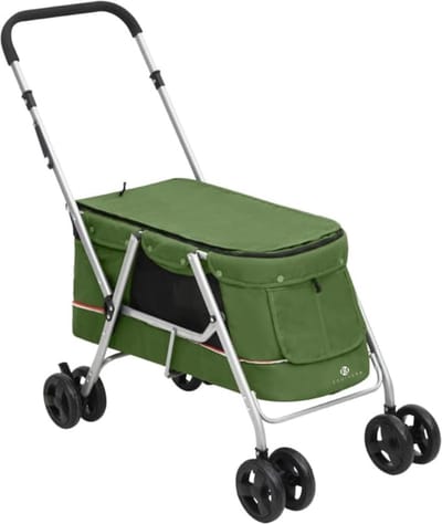 Equivera Hondenbuggy - Honden Buggy - Hondenbuggy's - Hondenbuggy All Terrain - Hondenbuggy Comfort - Hondenwagen - Kinderwagen voor Hond - Kinderwagen voor Honden