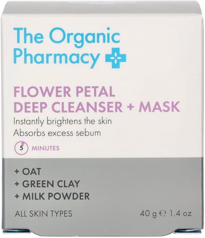 The Organic Pharmacy - Flower Petal Deep Cleanser & Mask - 40 ml