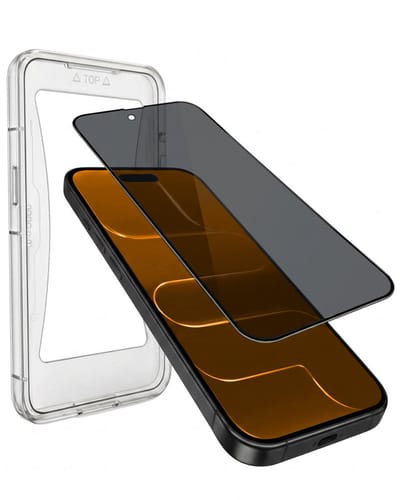 Screenprotector - Geschikt voor Apple iPhone Air - Met Installatie Kit - Privacy Filter - Flexibel Glas - Beschermglas - Tempered Glass - Screen Protector