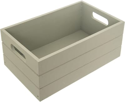 Opbergdoos Houten 36x26x15 cm - Opbergbox - Opbergmand
