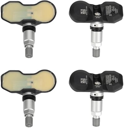 Set van 4 Banden Druk Sensores voor Audi A4, A6, A8, Q7, R8 en RS4, RS7 - RDKS Compatibel, Betrouwbare Drukmeting en Eenvoudige Installatie