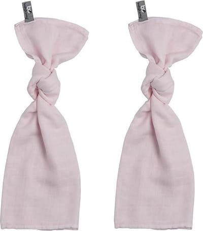 Baby's Only Baby swaddle - Inbakerdoek - Hydrofiele doek - Classic Roze - 65x65 cm - 70% bamboe/30% katoen