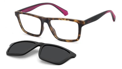 Polaroid PLD D590/C Matte havana 55/16/145 MAN Brilmonturen