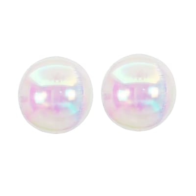 Clip Oorbellen -Olie kleur- 1.5 cm- geen gaatje- Charme Bijoux