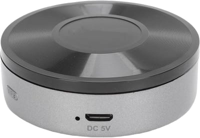 Draadloze Muziek Ontvanger - Audio Adapter - Multi Room Streaming - App Bediening - 9x9x6 cm