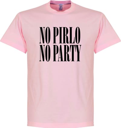 No Pirlo No Party T-Shirt - XL