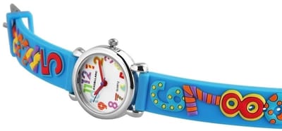 EXCELLANC Excellanc kinderhorloge zilverroze, Mineralglas