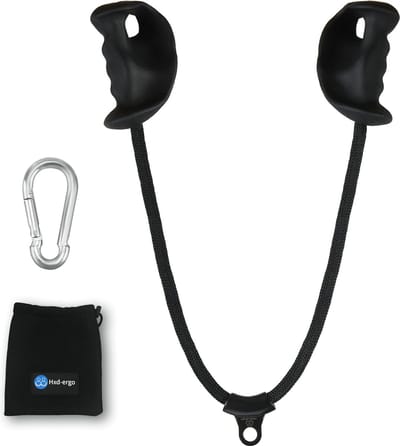 Pull Down Triceps Rope, Heavy Duty Triceps Bicep Exercise Attachment for Pulley Machines, Gym, Pulley System, Training, Comfortable and Non-Slip