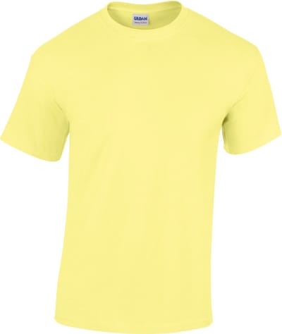 Gildan - Heavy Cotton™ Adult T-Shirt - Cornsilk - M