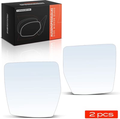 Frankberg 2x Buitenspiegelglas Voor Links Rechts voor Citroën / Fiat