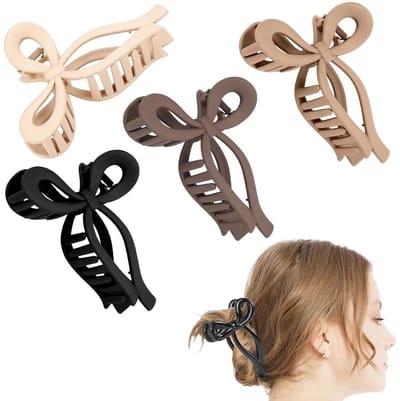 Cosensi- Haarclip 4-delig - Duurzaam - Antislip - Haaraccessoire Dames - Haaraccessoire Meisjes - Perfect voor Feesten