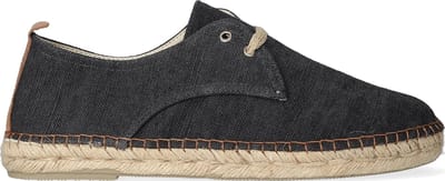 Toni Pons Dixon Heren Espadrilles Negre | Zwart | Textiel | Maat 41 | DIXONnegre