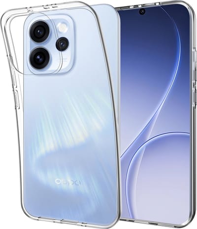 Cazy hoesje geschikt voor Oppo Reno15 Hoesje Siliconen - Flexibele Case - Transparant