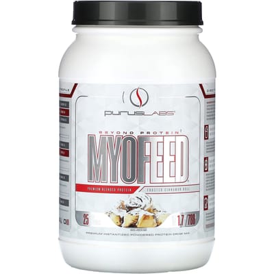 Purus Labs, MyoFeed, Brioche à la cannelle givrée, 1,7 lb (788 g)