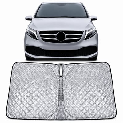 Voorruit Zonnescherm Geschikt voor Mercedes Vito W447 (2014–2023) – Thermisch Warmtewerend – UV-Bescherming – Perfecte Pasvorm