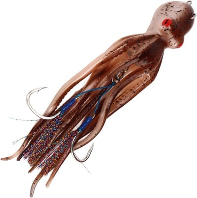 Realistische Octopus Lures 250g - 10 Inkt Tabletten voor Zeewater Vissen, Perfecte Aas en Jigs voor Sportvissen