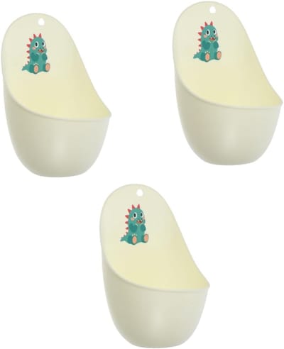 Kinder Urinoir Set - Peuter Plas Training - Zindelijk Worden - Hangend Cartoon Ontwerp - 3 Stuks