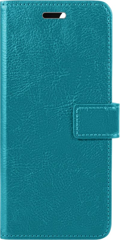 Hoesje Met Pasjeshouder - Geschikt voor OnePlus Nord CE 3 Lite - Luxe Bookcase Portemonee - Flip Case - Kunstleer Book Case - Flipcase - Book Cover - Walletcase - Portemonneehoes - Turquoise
