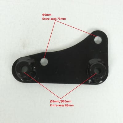 Support Patte adaptation pot origine pour scooter Peugeot 50 Buxy 738491 Neuf