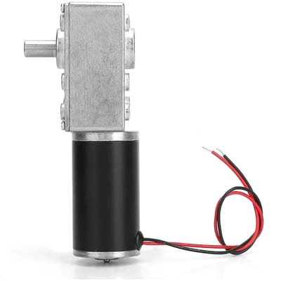 Hoge Koppel Snelheid Reducerende Elektrische Tandwielkast Motor Omkeerbare Wormwielmotor 8mm As 12V Type 7