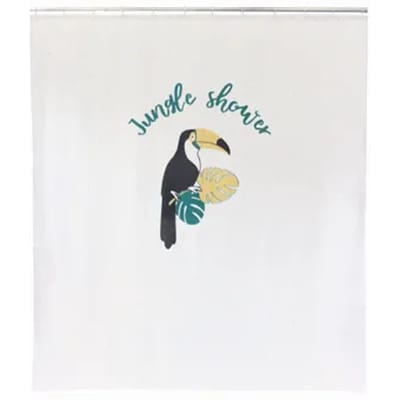 Allibert Douchegordijn Toucan Polyester 180x200cm