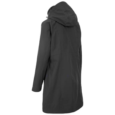 Trespass - Dames Rainy Day Waterproof Jas (Zwart)