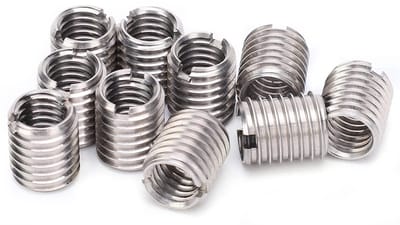 MTTproducts- Draadmoer Set van 10 Stuks - Insteekmoer M8/M10 - Roestvrij Staal - Draad Reducer - Reparatiemoer - Hoogwaardige Duurzaamheid - Schroefdraadbus